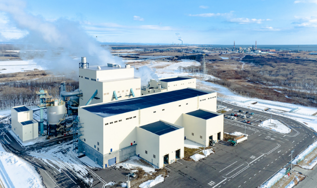 日本“最大的生物质能工厂”之一开始运营