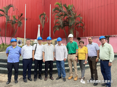 驻古巴大使马辉考察中英古合作项目古巴西罗雷东多生物质发电厂